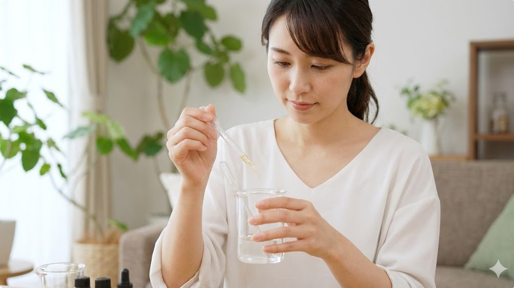 実践的なアロマの香水の作り方と注意すべき工程