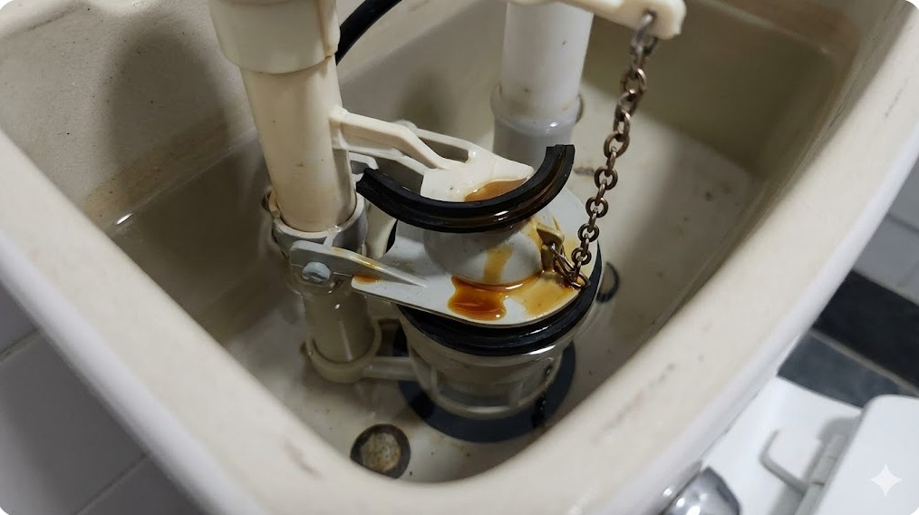 トイレのタンクに垂らす行為が故障を招く物理的理由