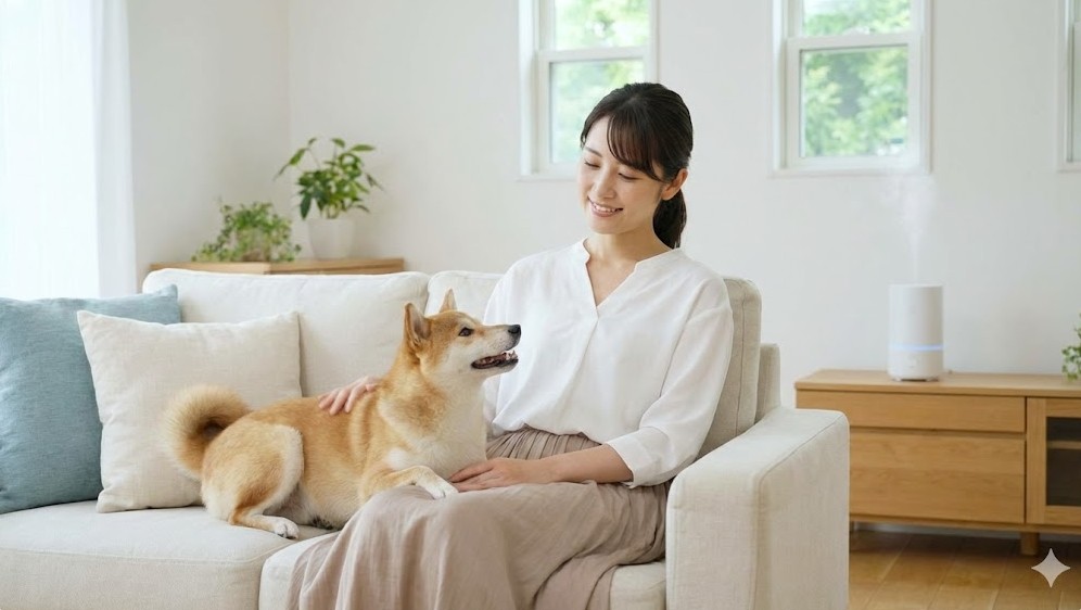 アロマディフューザーを犬と安全に楽しむおすすめ方法