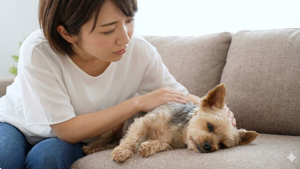 アロマの吸入で犬が吐く原因と早期発見のポイント